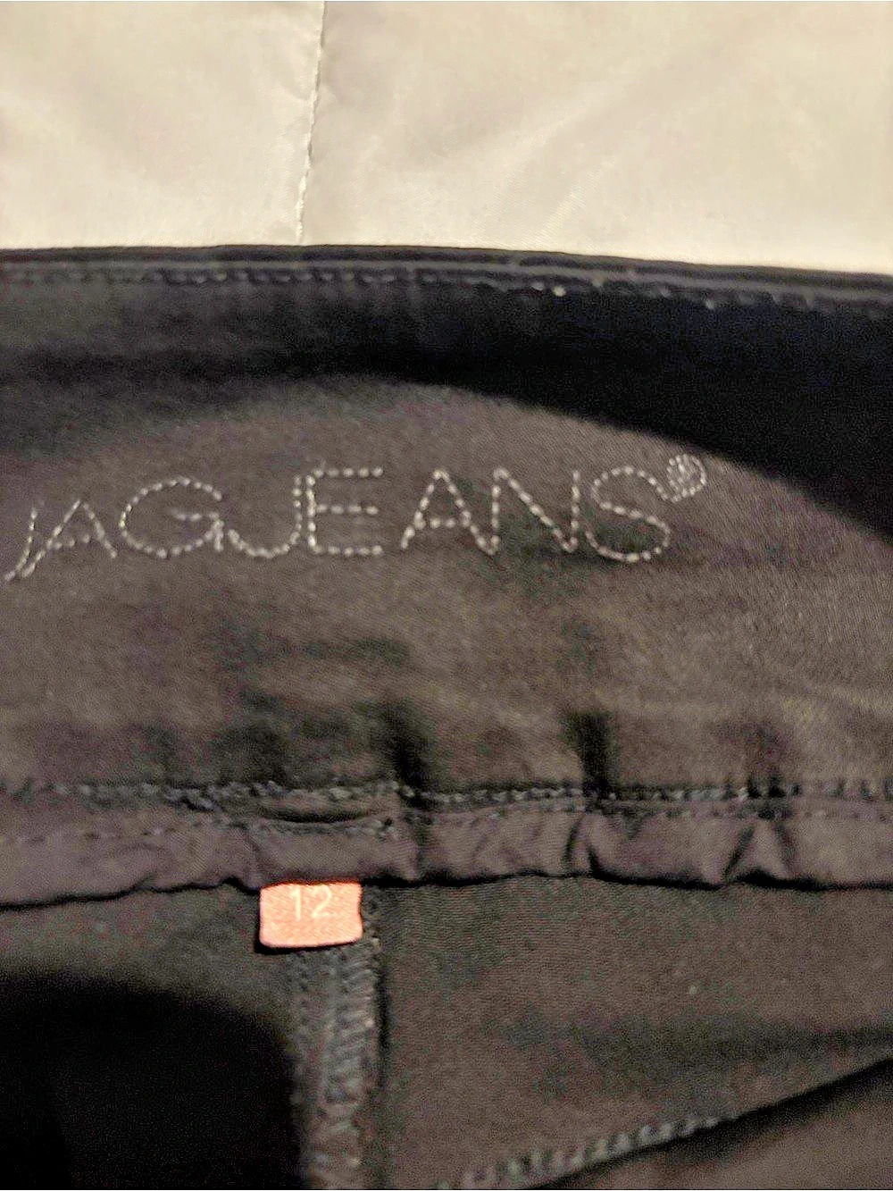 JAG Jeans Black Straight Leg Jeans Waist size 12